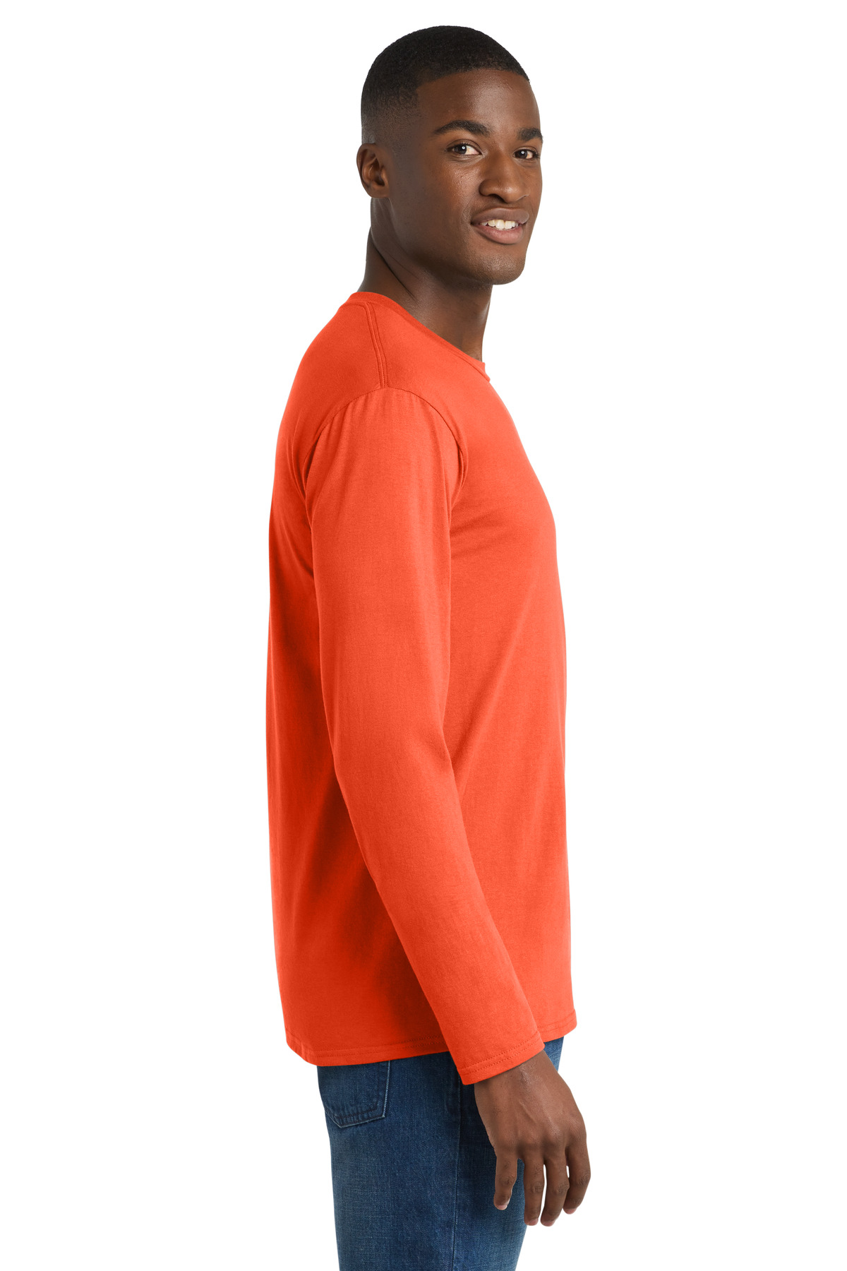Port & Co Long Sleeve Fan Favorite Tee. PC450LS 117