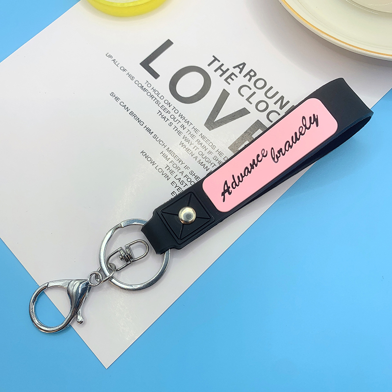 Personalized Key Chain w/Wrist Lanyards 3