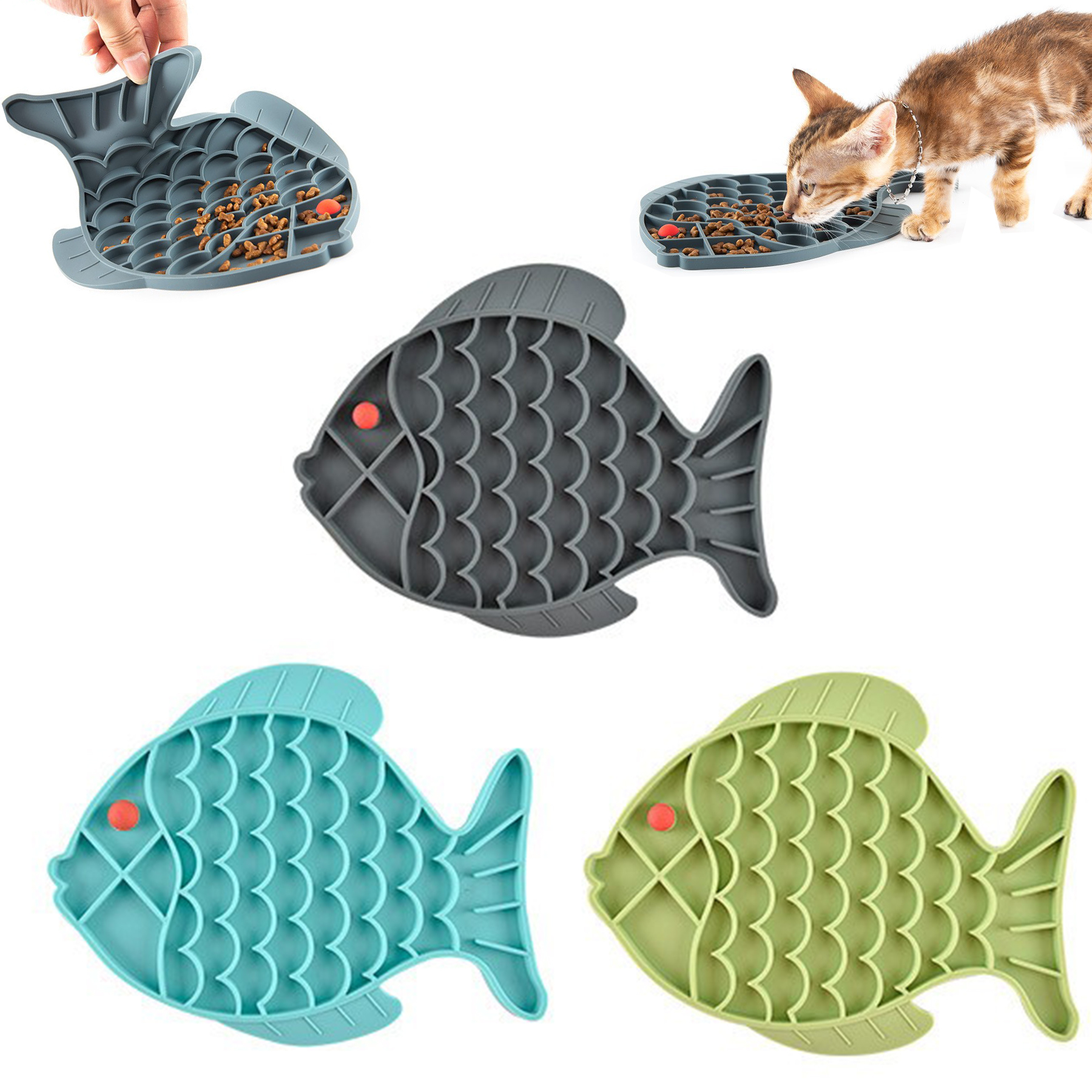 Slow Feeder Dog Bowls Slow Feeder Pet Bowls 2