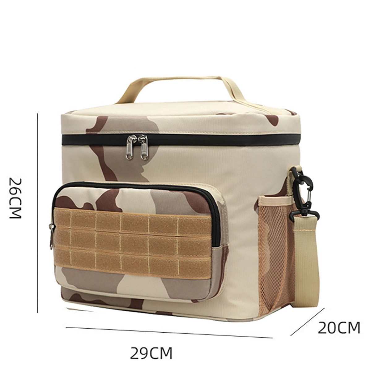 Camo Insulated Lunch Cooler Bag 19