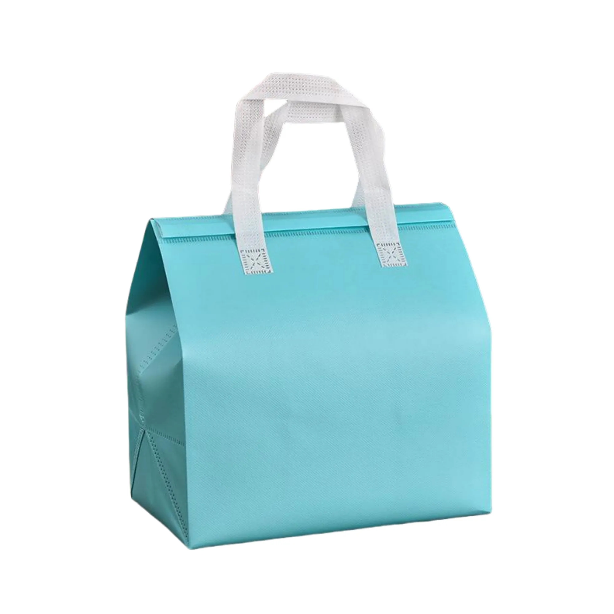 Disposable Insulated Takeout Bag Non-Woven Self-Sealing 6