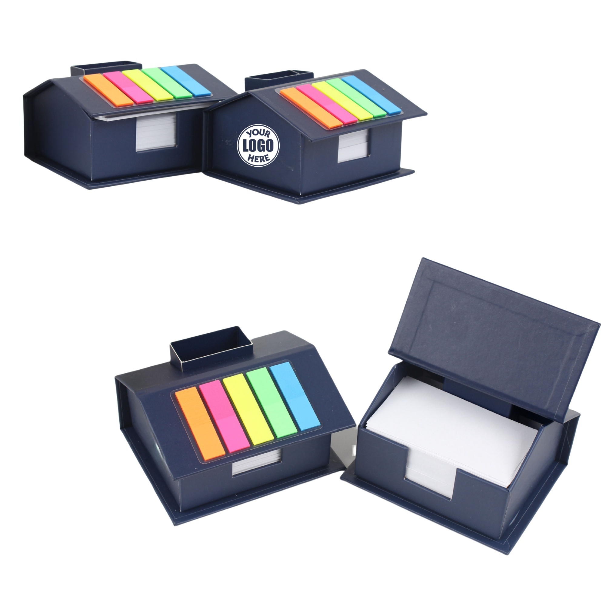 Office Sticky Notes House Desk Orgainzer 2