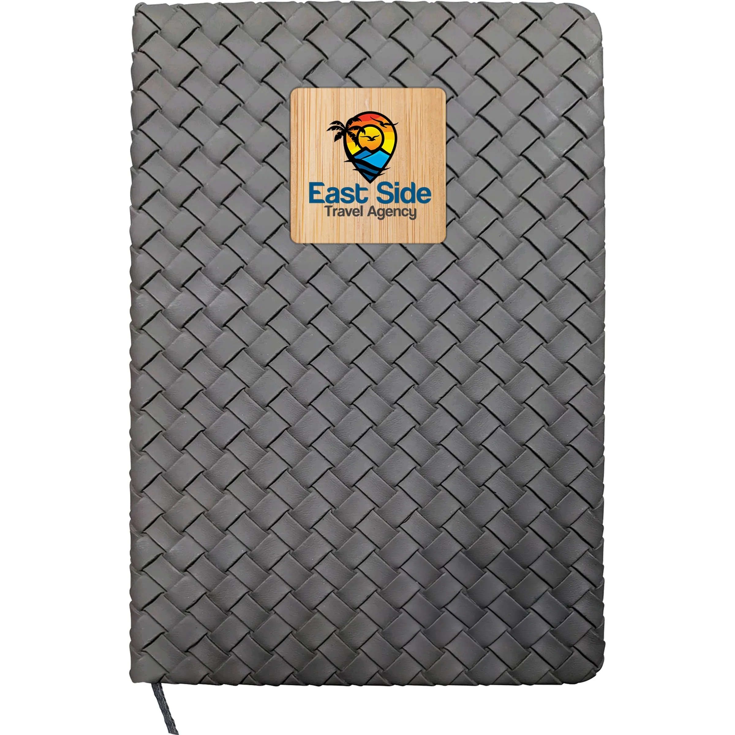 Woven Notebook with Bamboo Accent 4