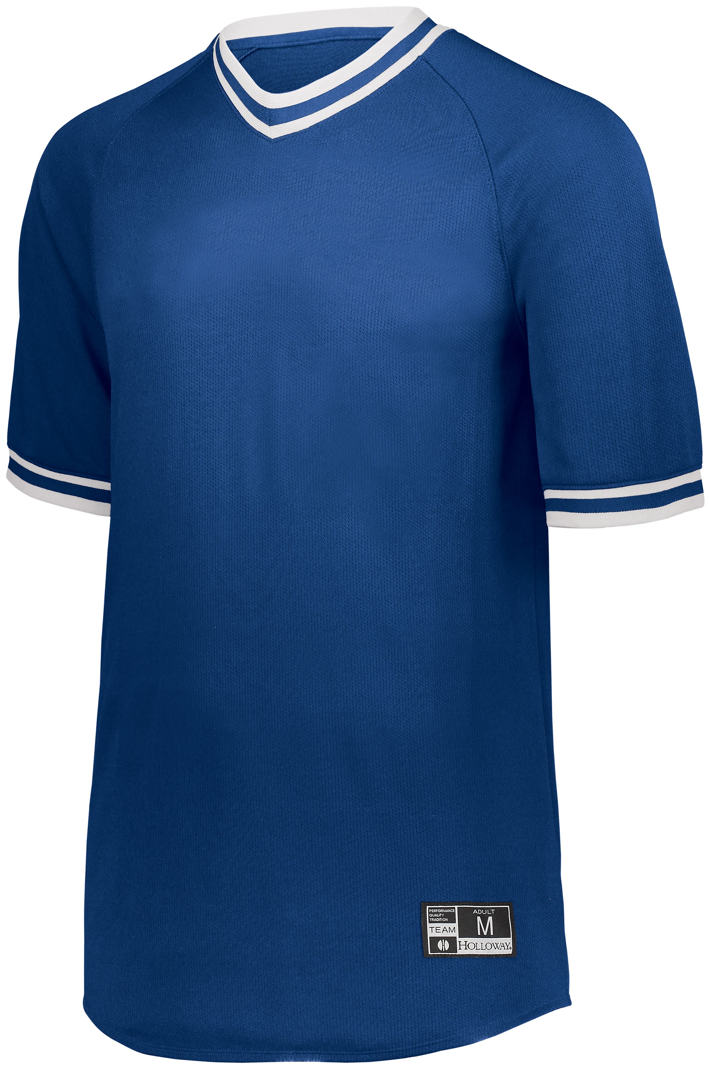 Youth Retro V-Neck Baseball Jersey 12