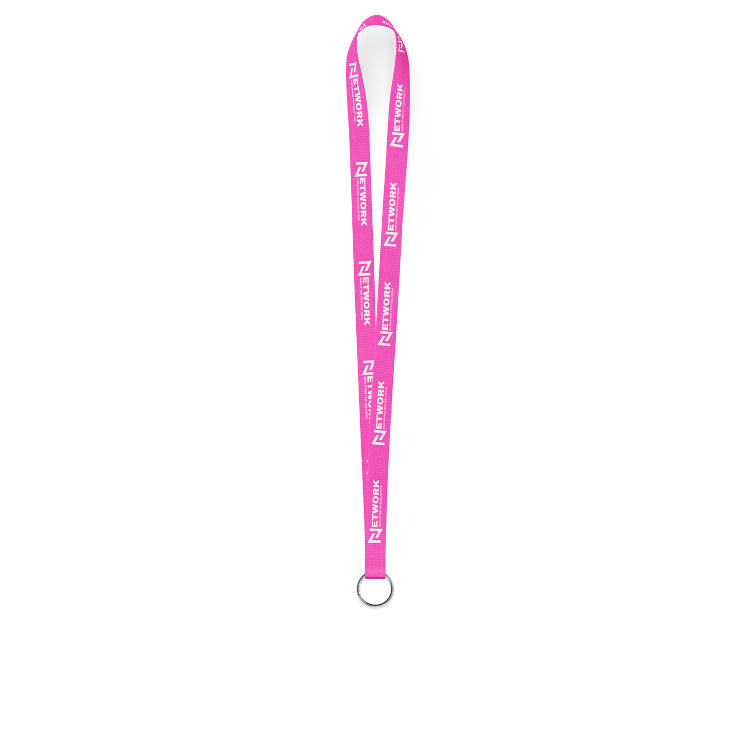 1/2" One Color Lanyard, Single Attachment, IMPORT Air Rush 16