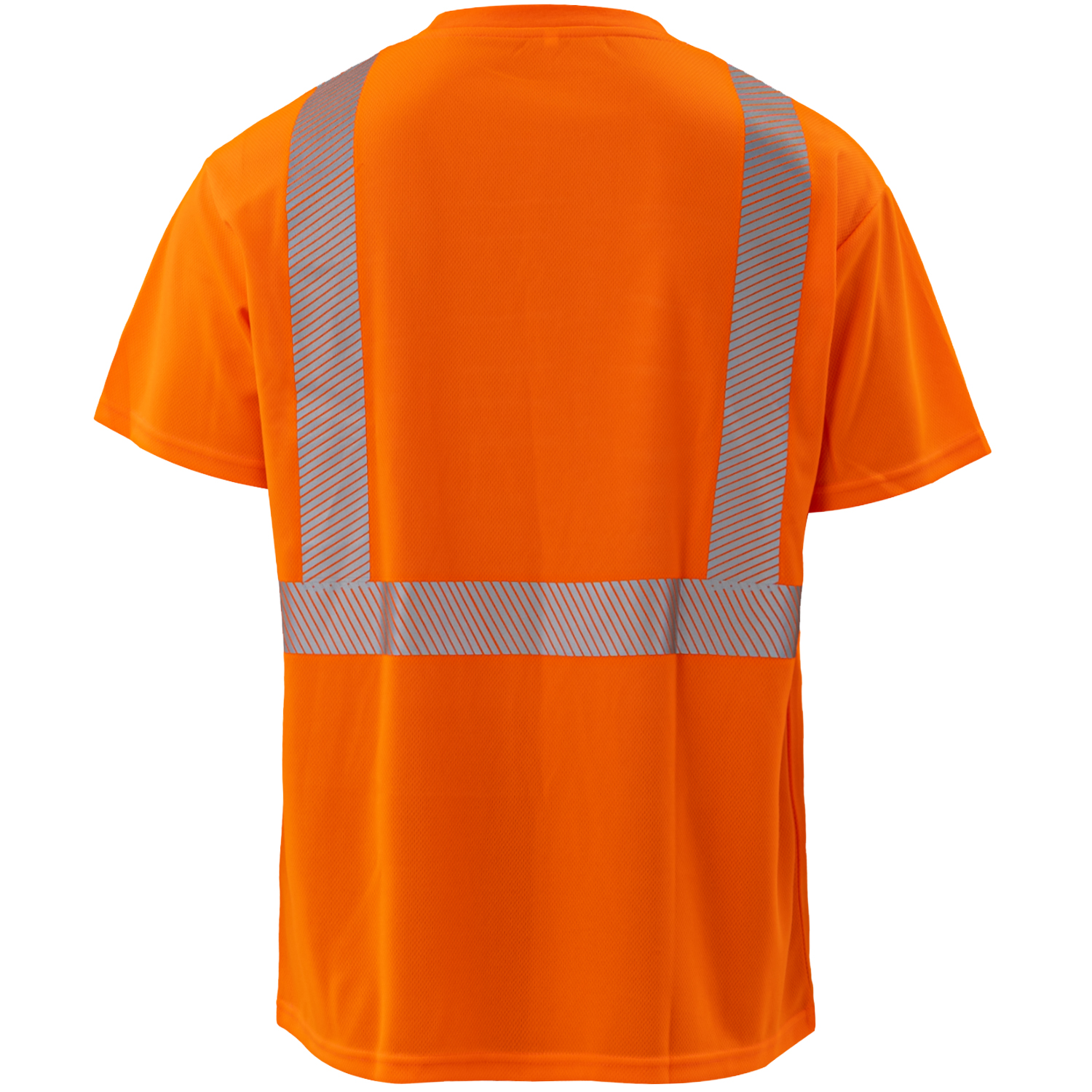 3.8 oz. Polyester Class 2 Segmented Tape Safety T-Shirt with Pocket 2