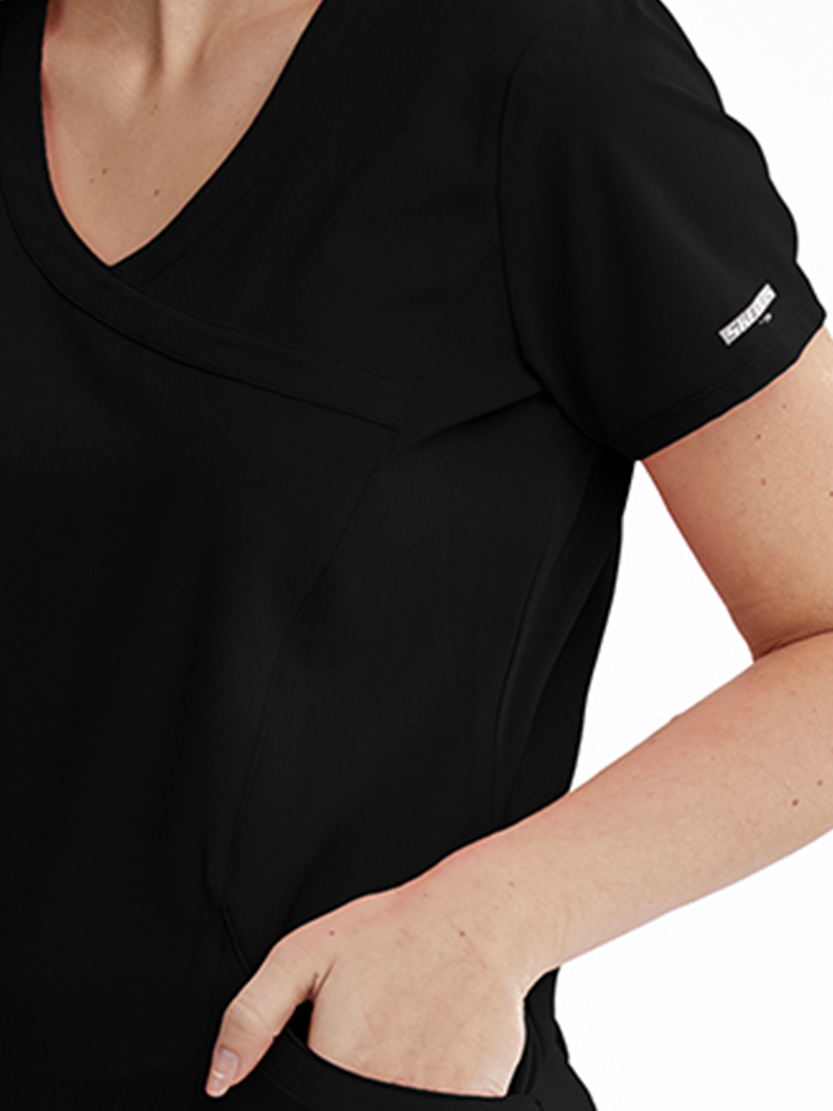 Skechers - Women's Three-Pocket Crossover V-Neck Reliance Scrub Top 2