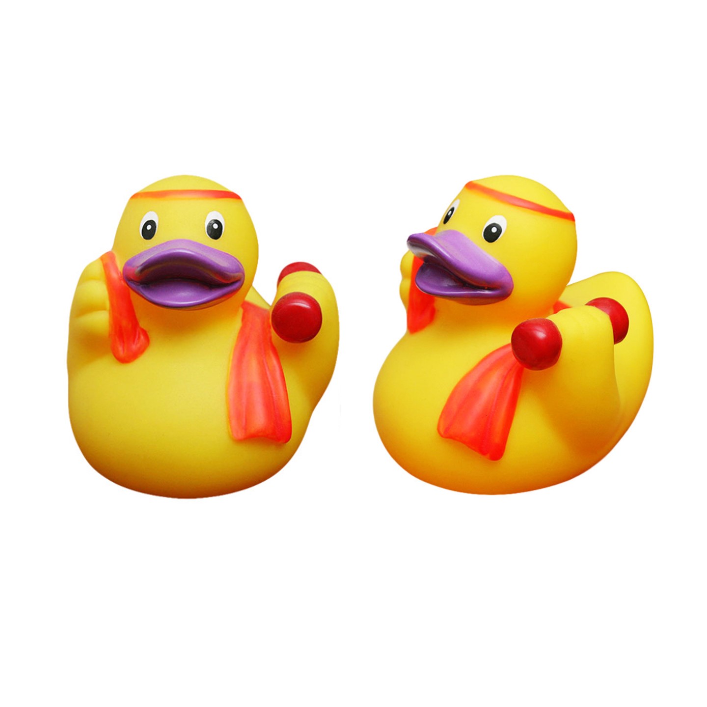 Rubber Duck with Dumbbell 3