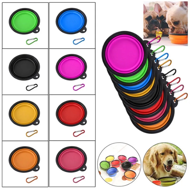 Collapsible Pet Dog Bowl 4