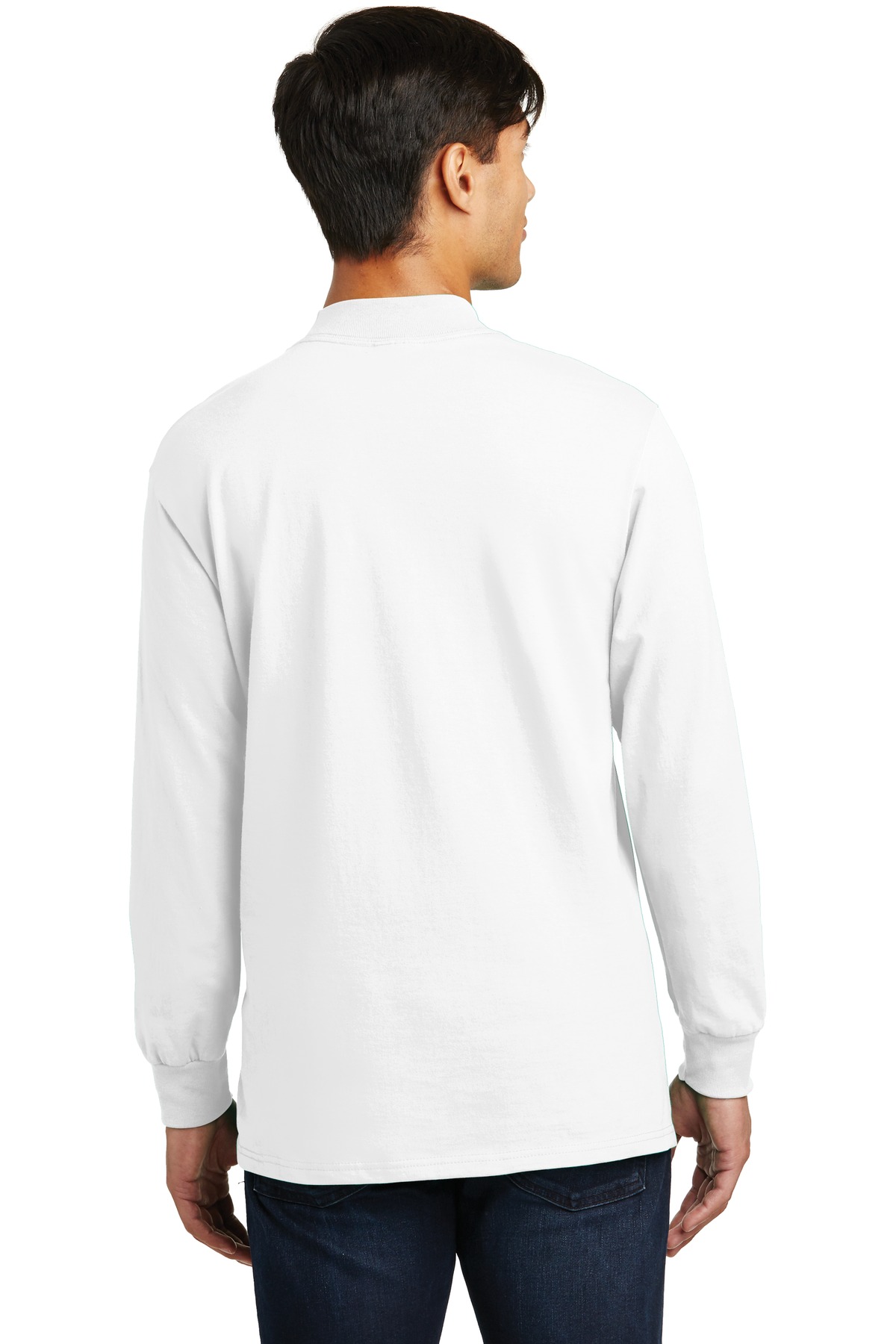Port & Co Essential Mock Turtleneck. PC61M 17