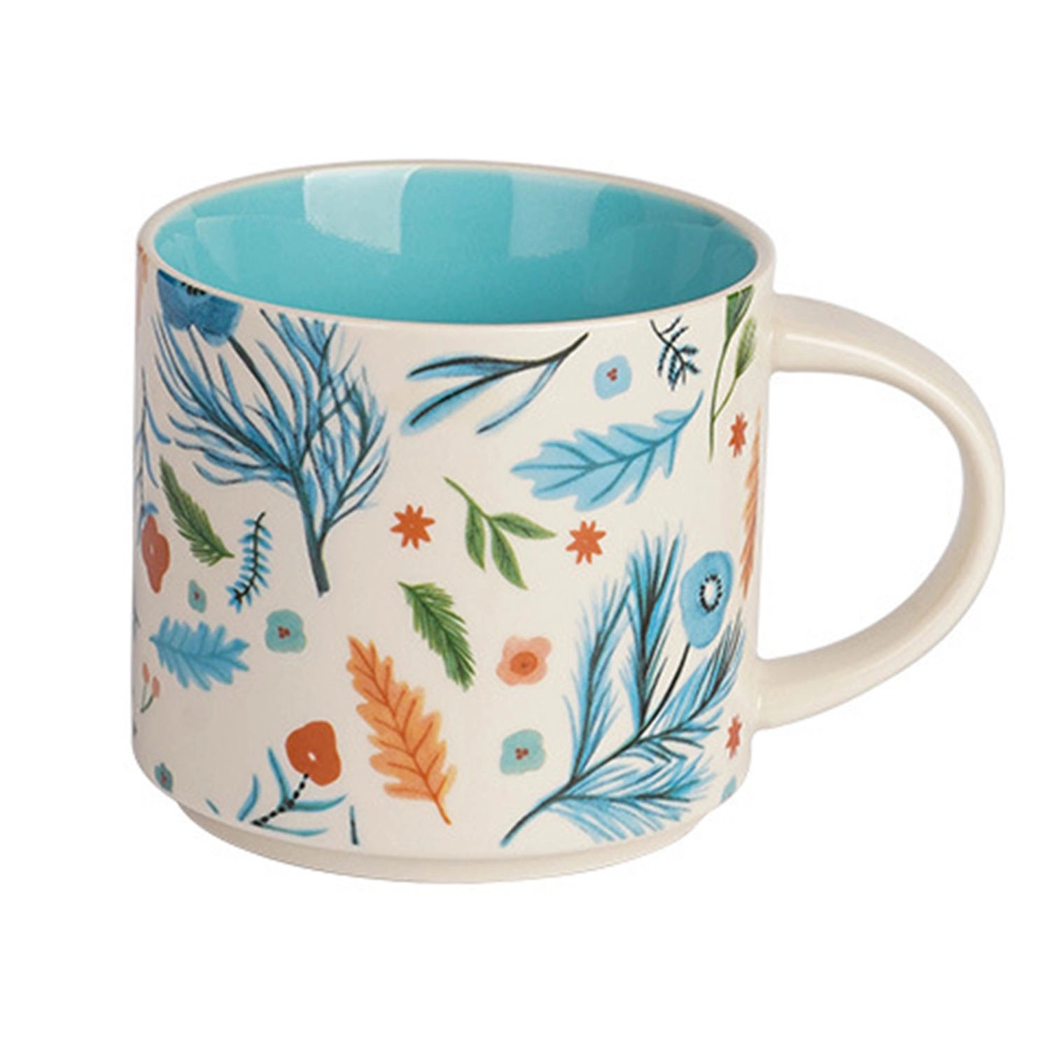 14 Oz Porcelain Coffee Mugs 6