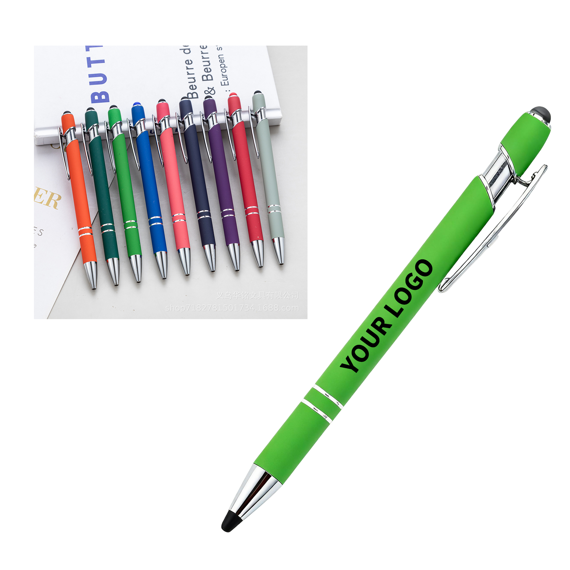 Capacitive Tip Ballpoint With Metal Barrel 18