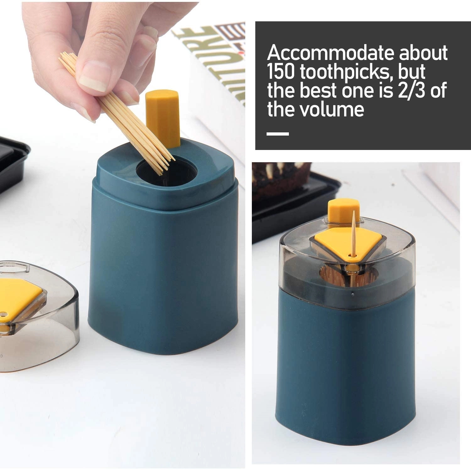 Press Type Automatic Toothpick Holder 2