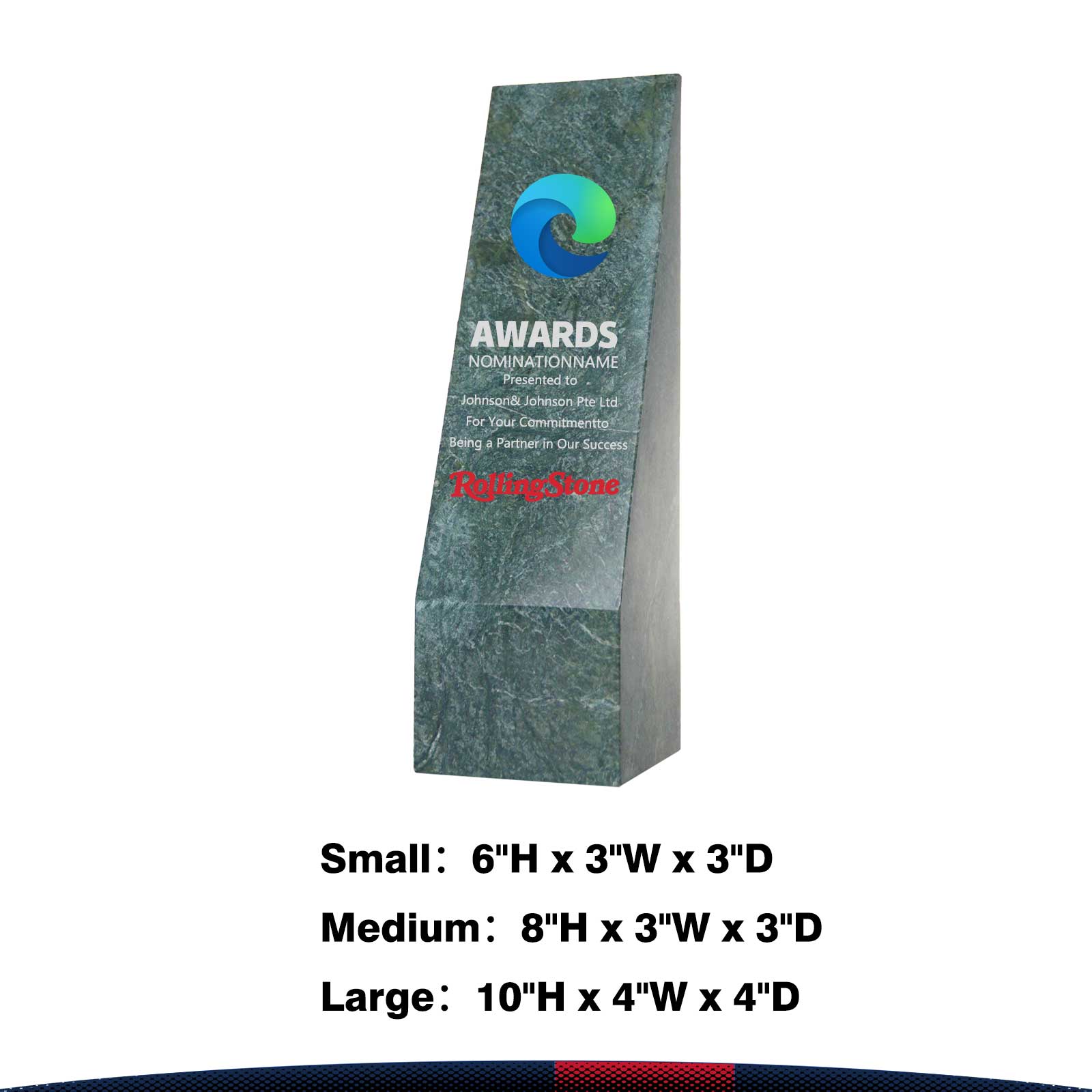 Tudge Marble Pillar Award 6