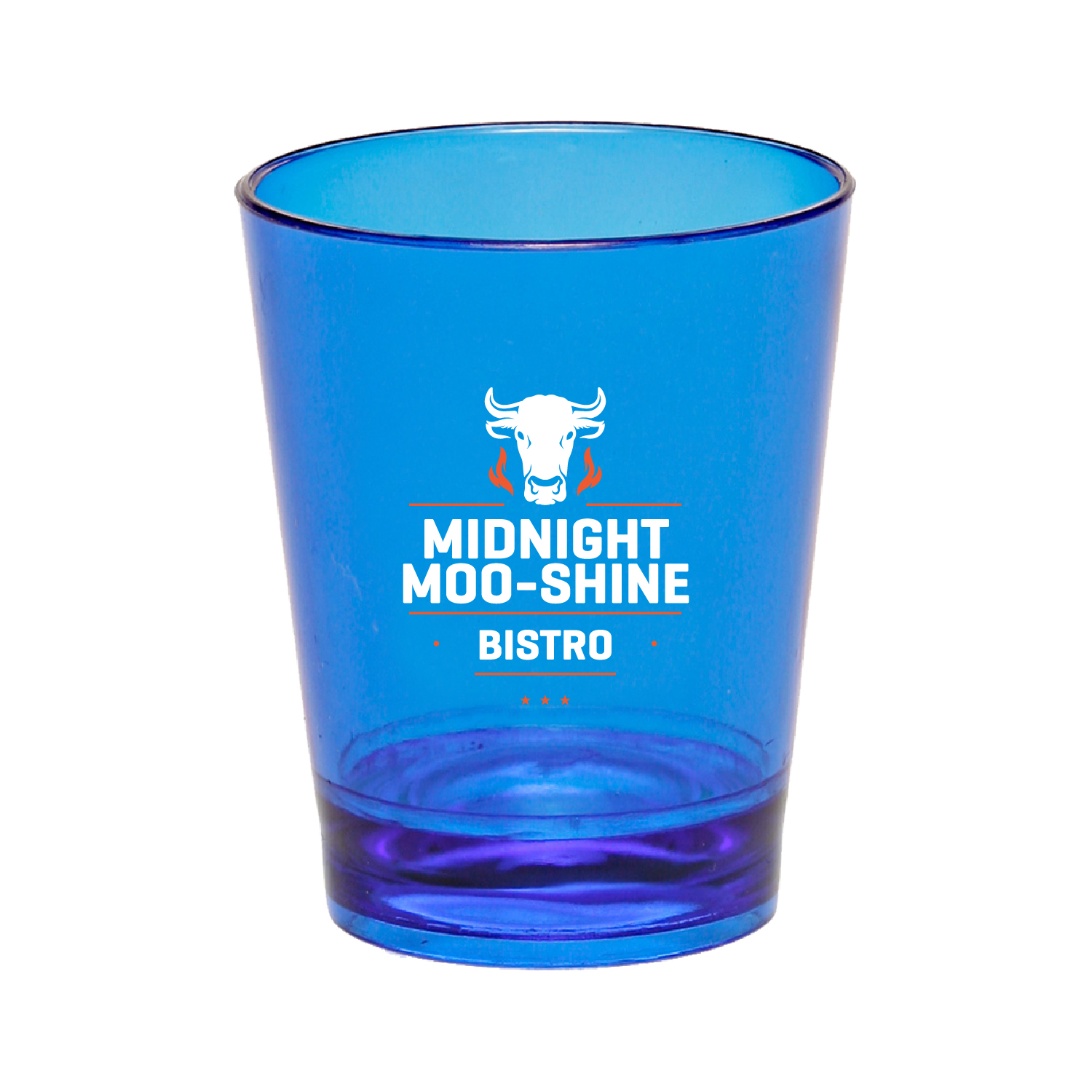 1.5 oz. QuickSip Translucent Plastic Shot Glass (2 Color Imprint) 5