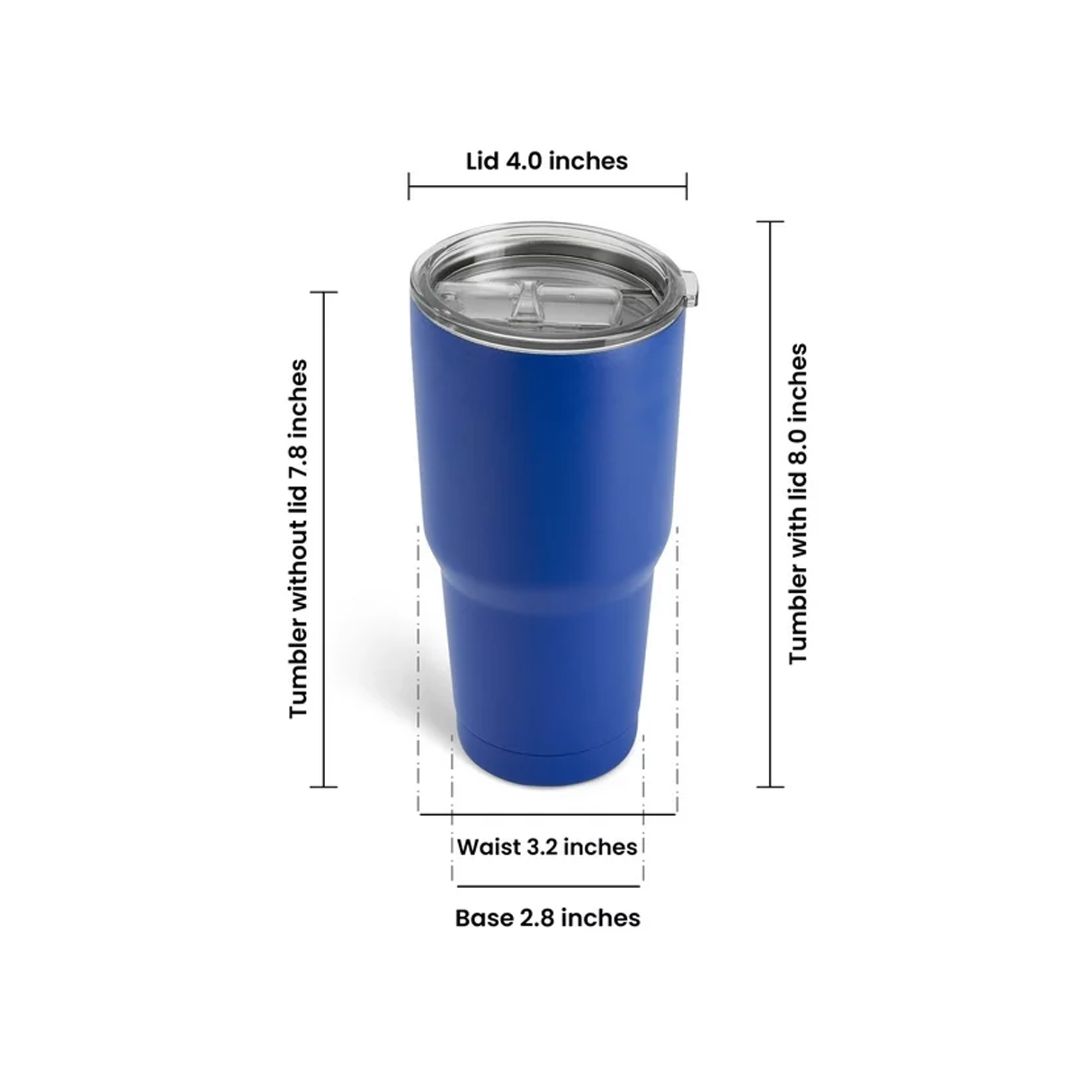 30 oz Powder Coated Tumbler 2