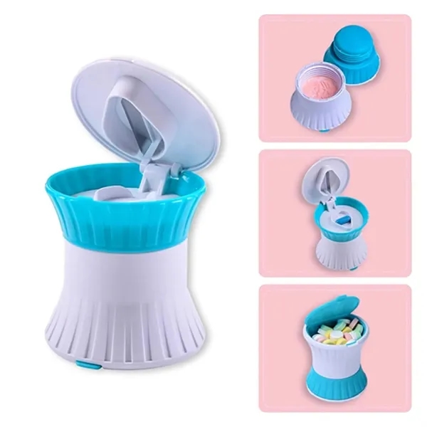 Multifunctional 3-in-1 Pill Cutter Crusher Organizer