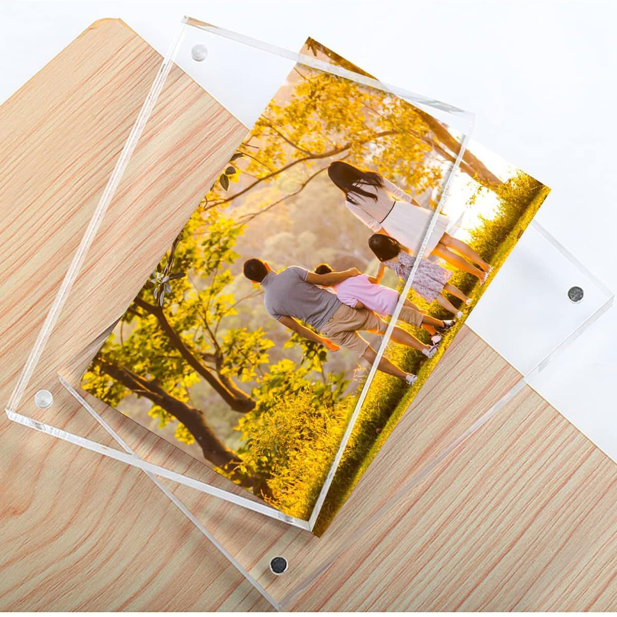 Clear Acrylic Photo Frame 2