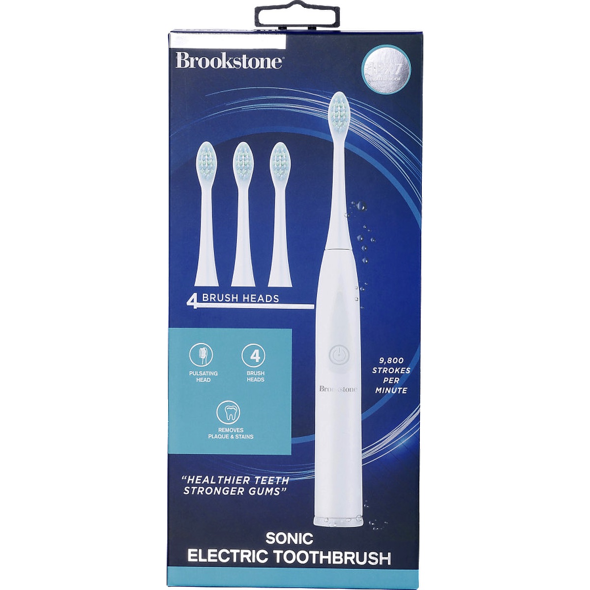 Brookstone® Sonic Electric Toothbrush 6