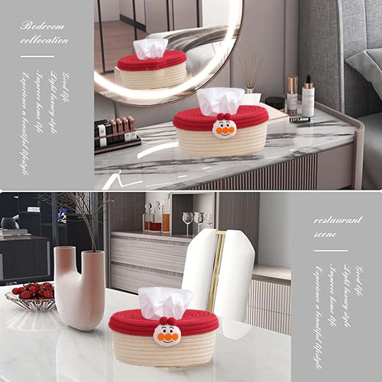 Cartoon cotton woven paper box 5
