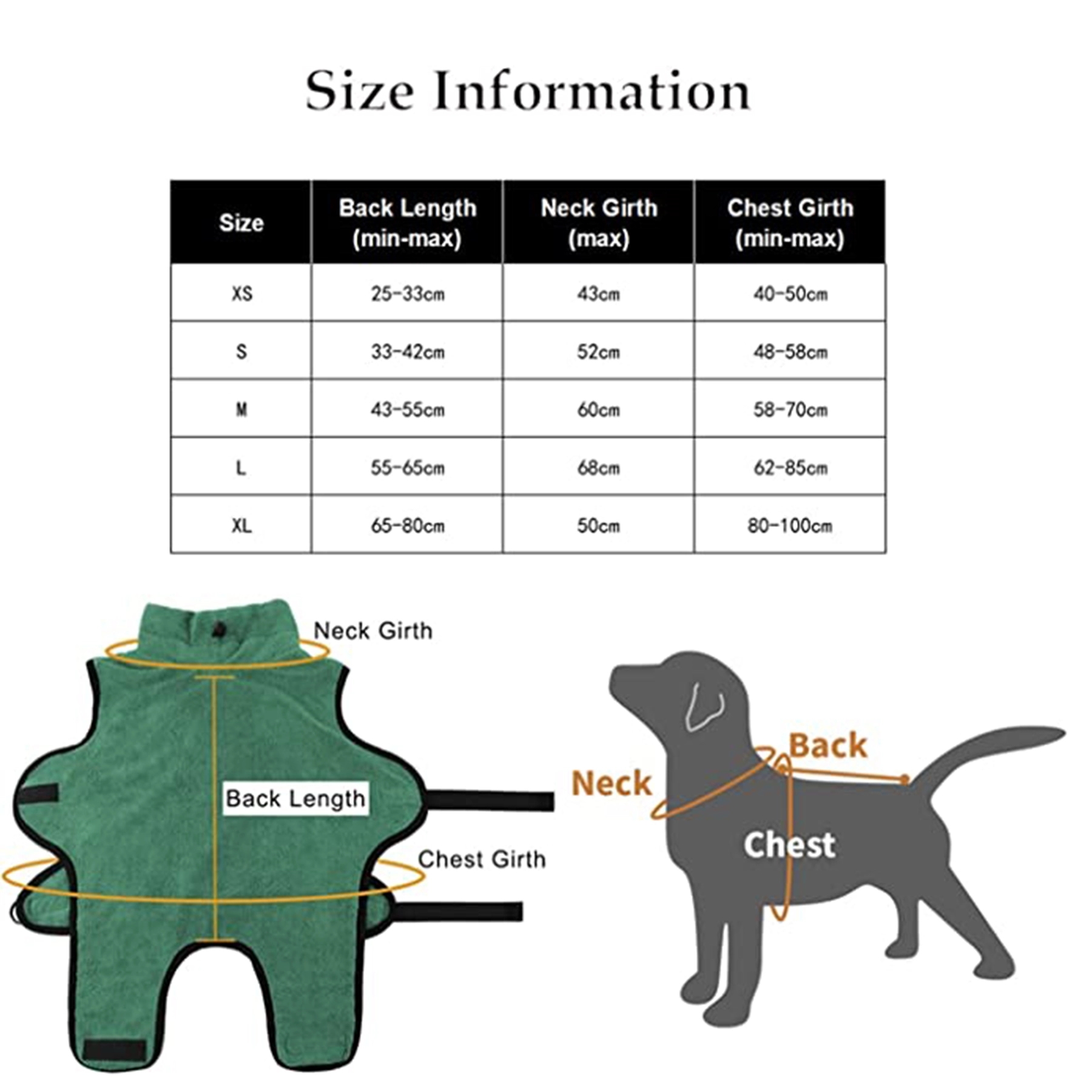 Absorbent Pet Bathrobe 3