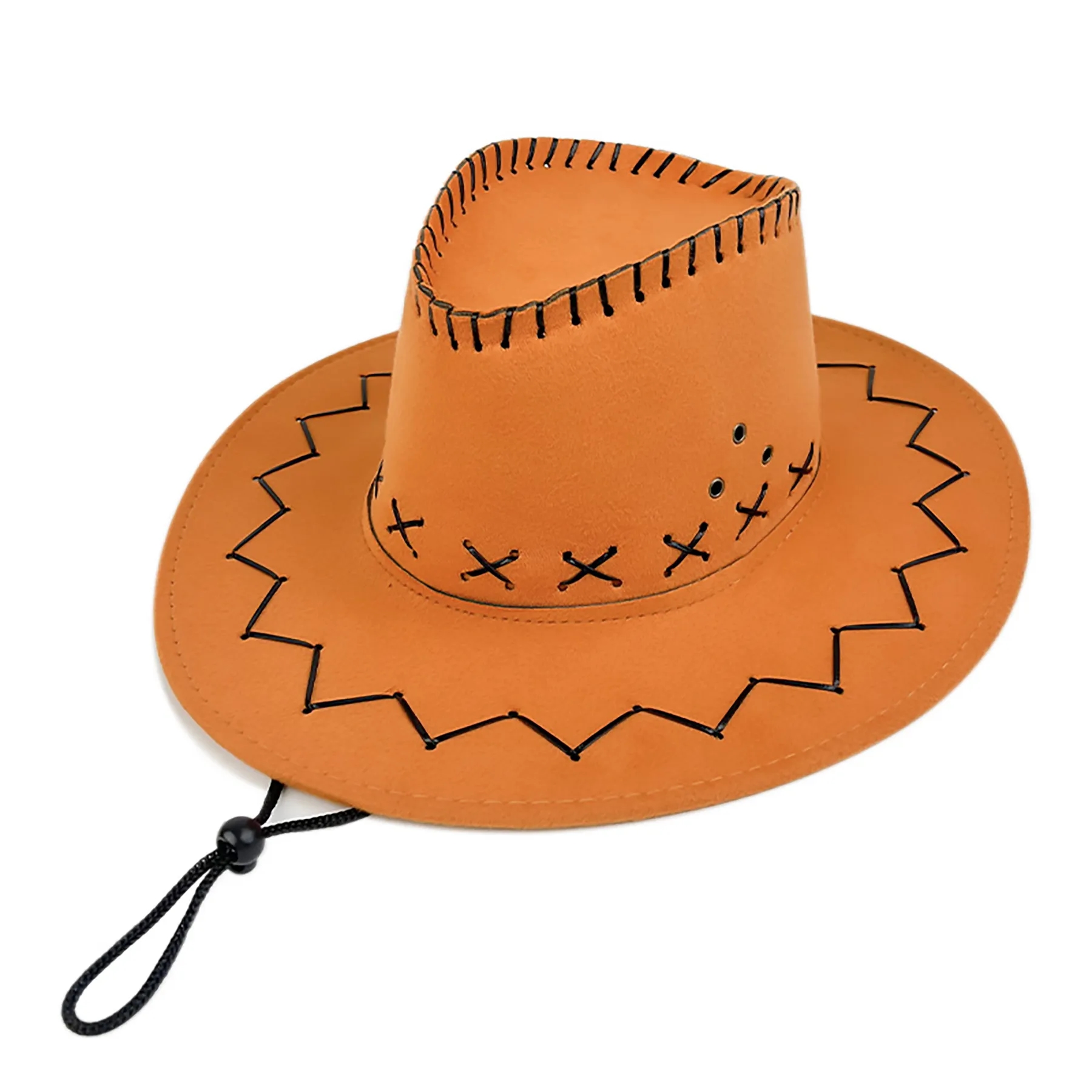 Suede Outdoor Sunscreen Cowboy Hat 4