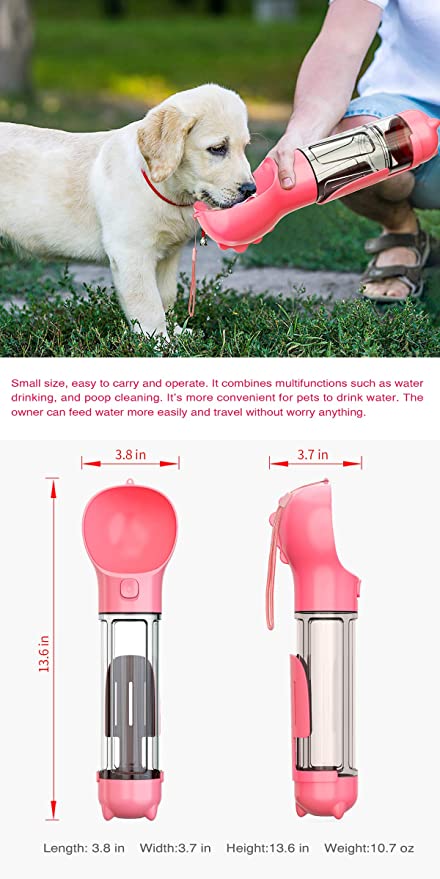 Lightweight Durable Leak Proof Puppy Water Bowl Dispenser for Pet --- 17 OZ 15