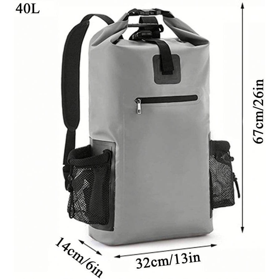 Pvc Waterproof Dry Bag Hiking Backpack 3