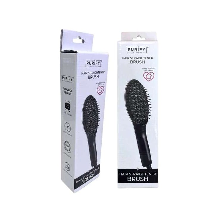 Electric Hair Straightener Brush 1