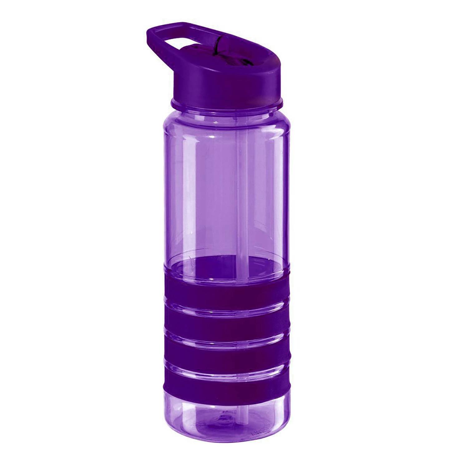 26Oz Lightweight Durable Plastic Water Bottle W/ Straw 5