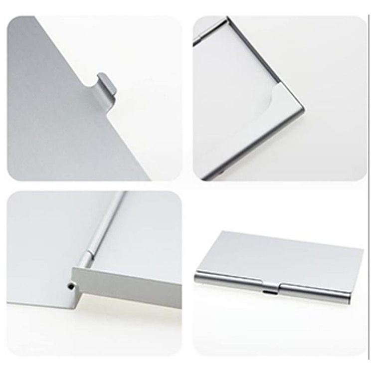 Silver Business Card Holder 2