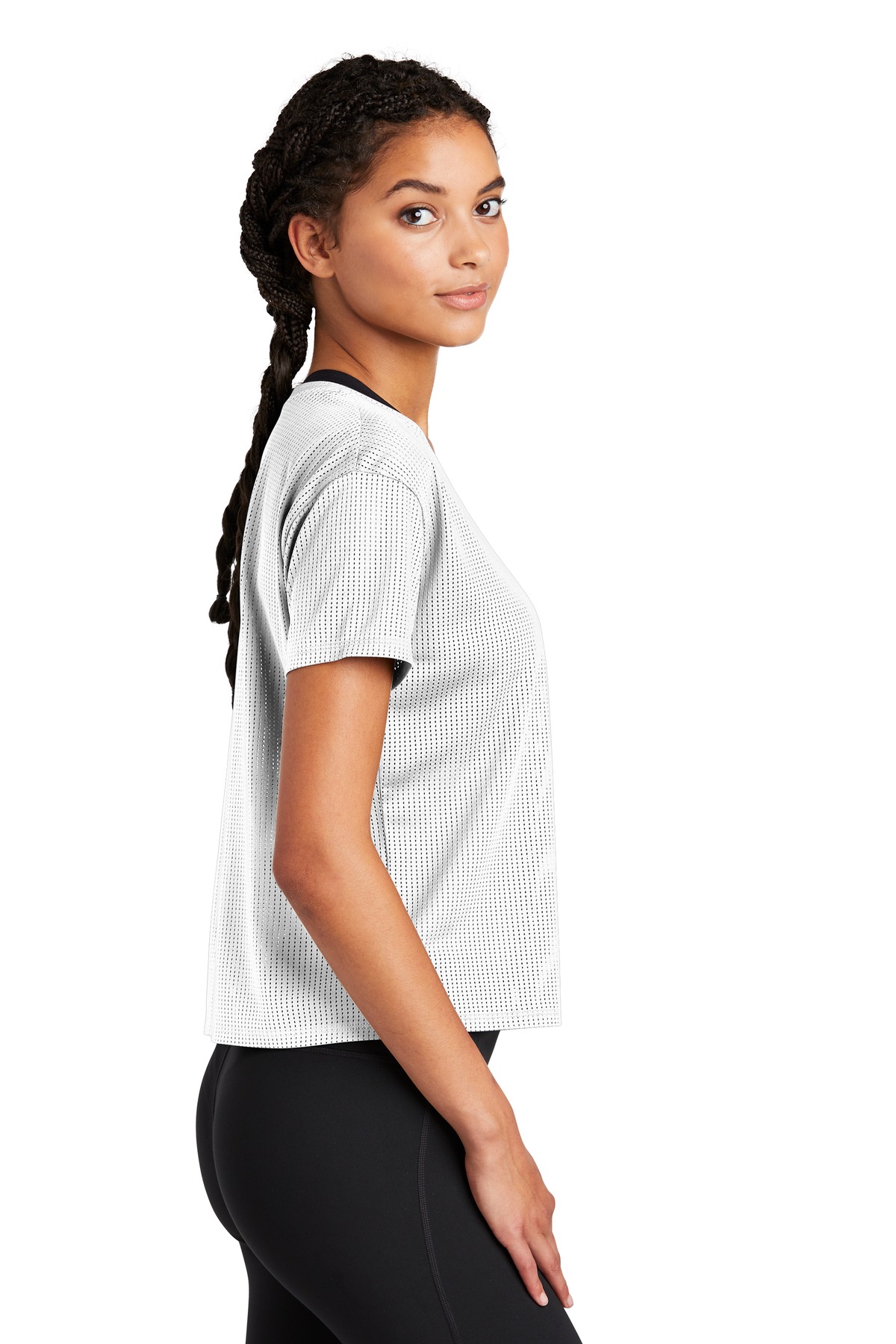 Sport-Tek Women's PosiCharge Draft Crop Tee. LST411 15