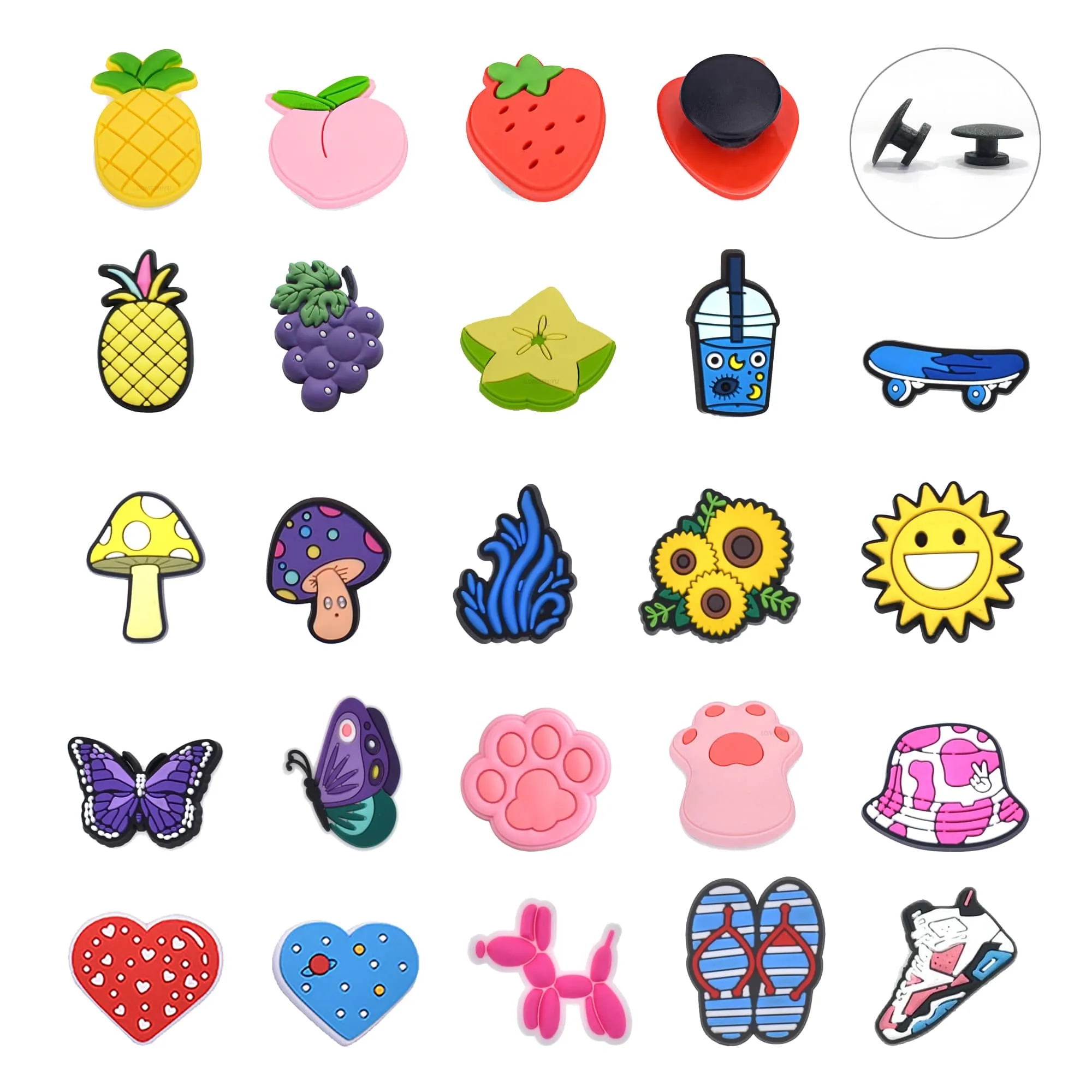 Fully Customizable PVC Shoe Charm MOQ 100 2