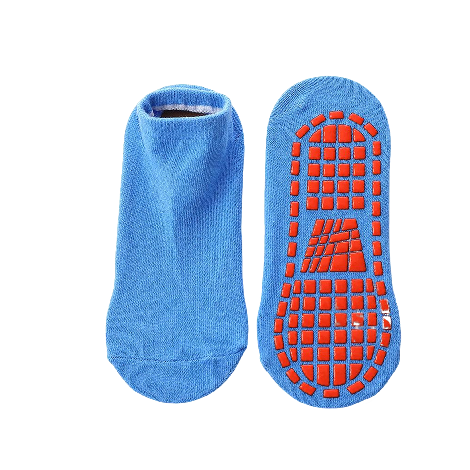 Cotton Grip Trampoline Sock With Anti Slip Sole 9" Length 5