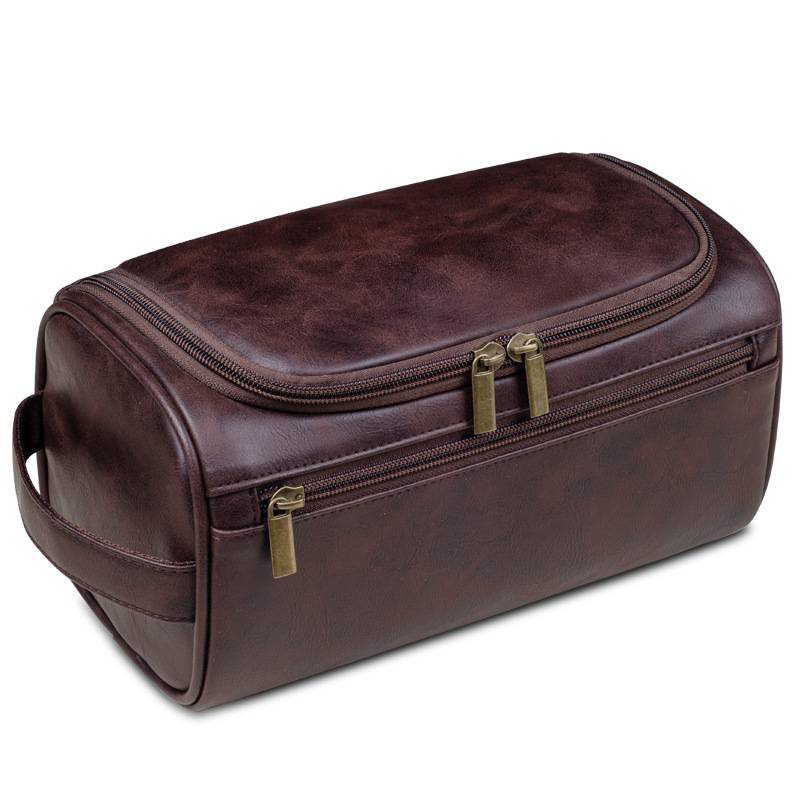 Pu Leather Personalized Toiletry Bag 8