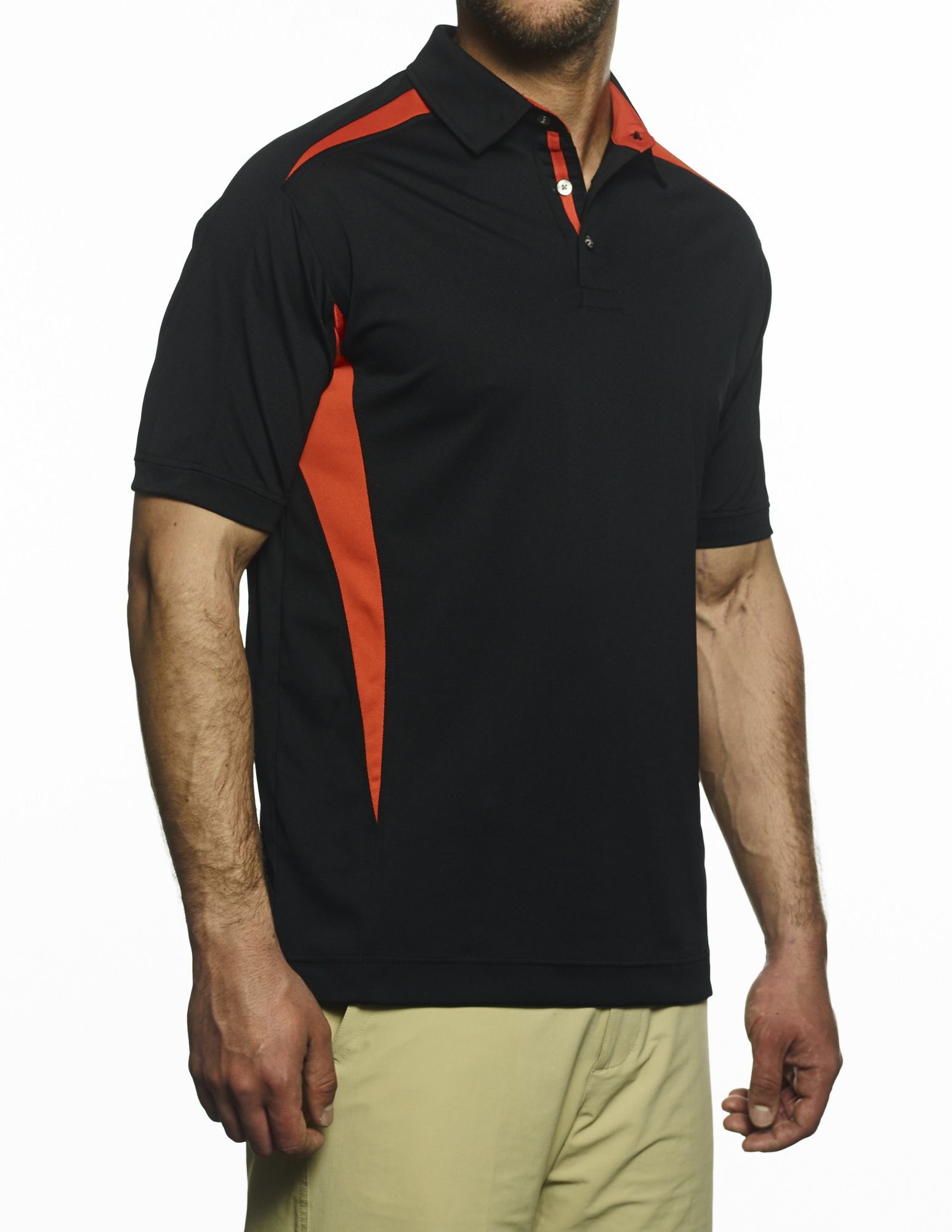 Men's Caliber Color Block Polo Shirt 20