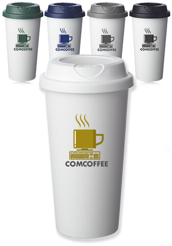 Florence 16 oz. Plastic Coffee Tumbler