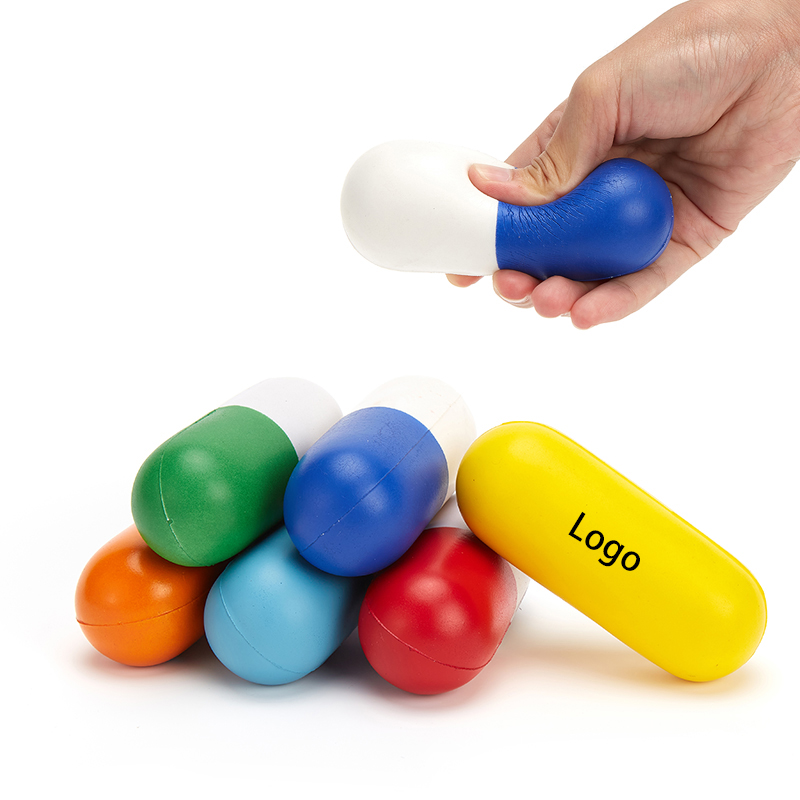 Creative Capsule Shape Squeeze Toy Stress Reliever 10