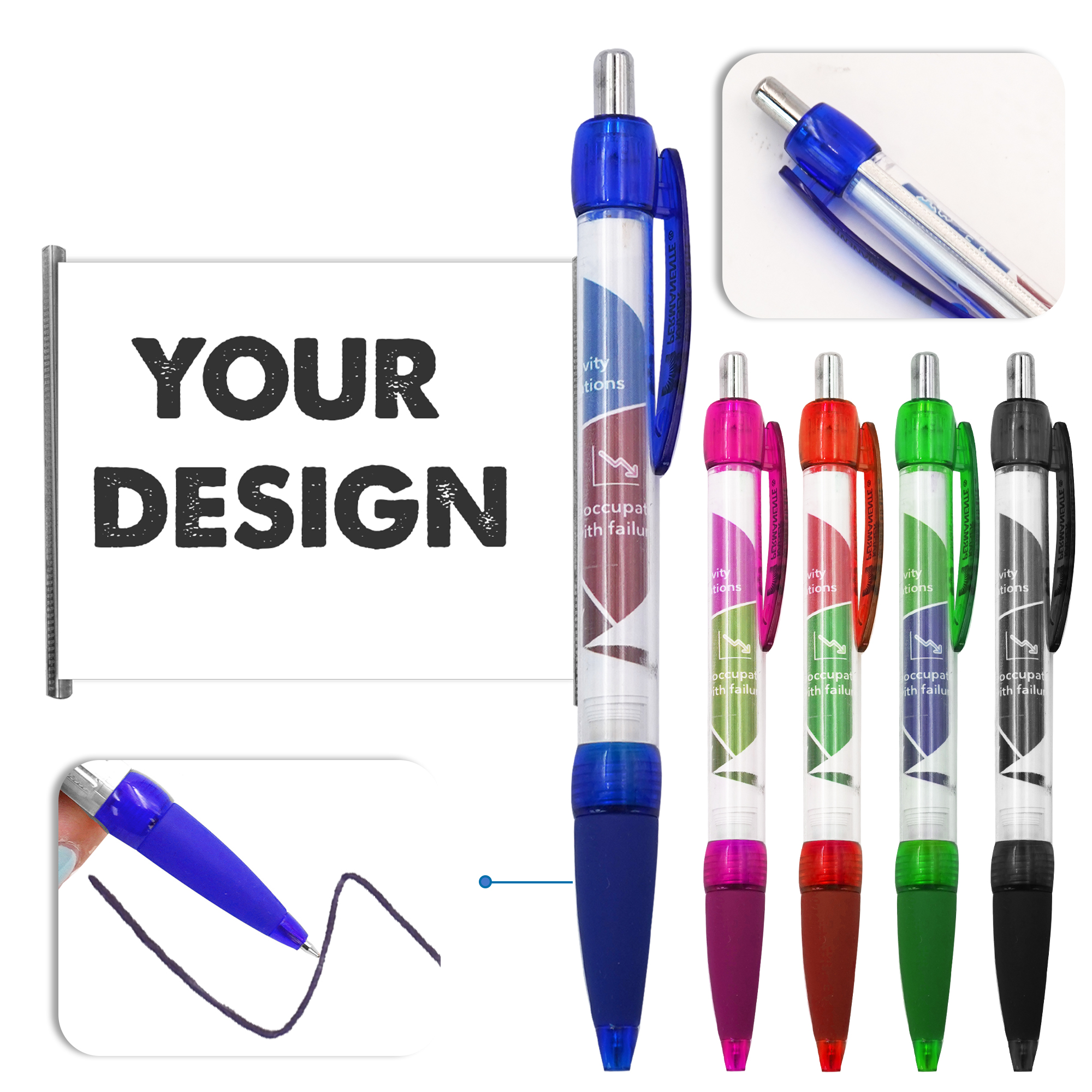 Full Color Pull-Out Banner Drawing Ballpoint Pen 2