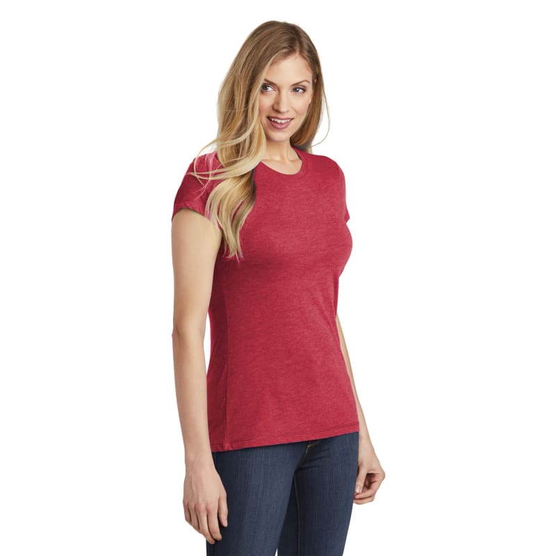 District Women's Fitted Perfect Tri Tee. 45