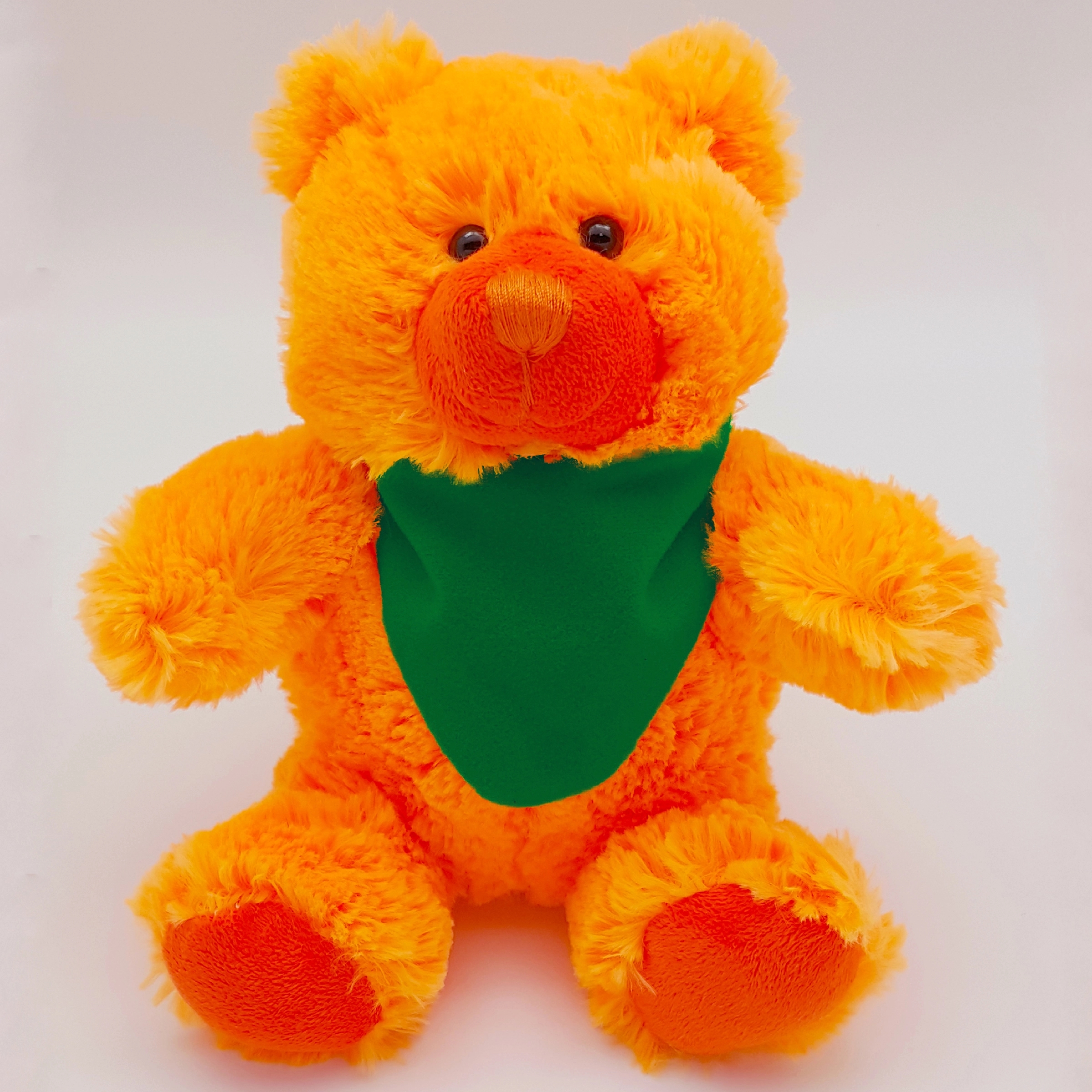 8" Bright Color Orange Bear 17