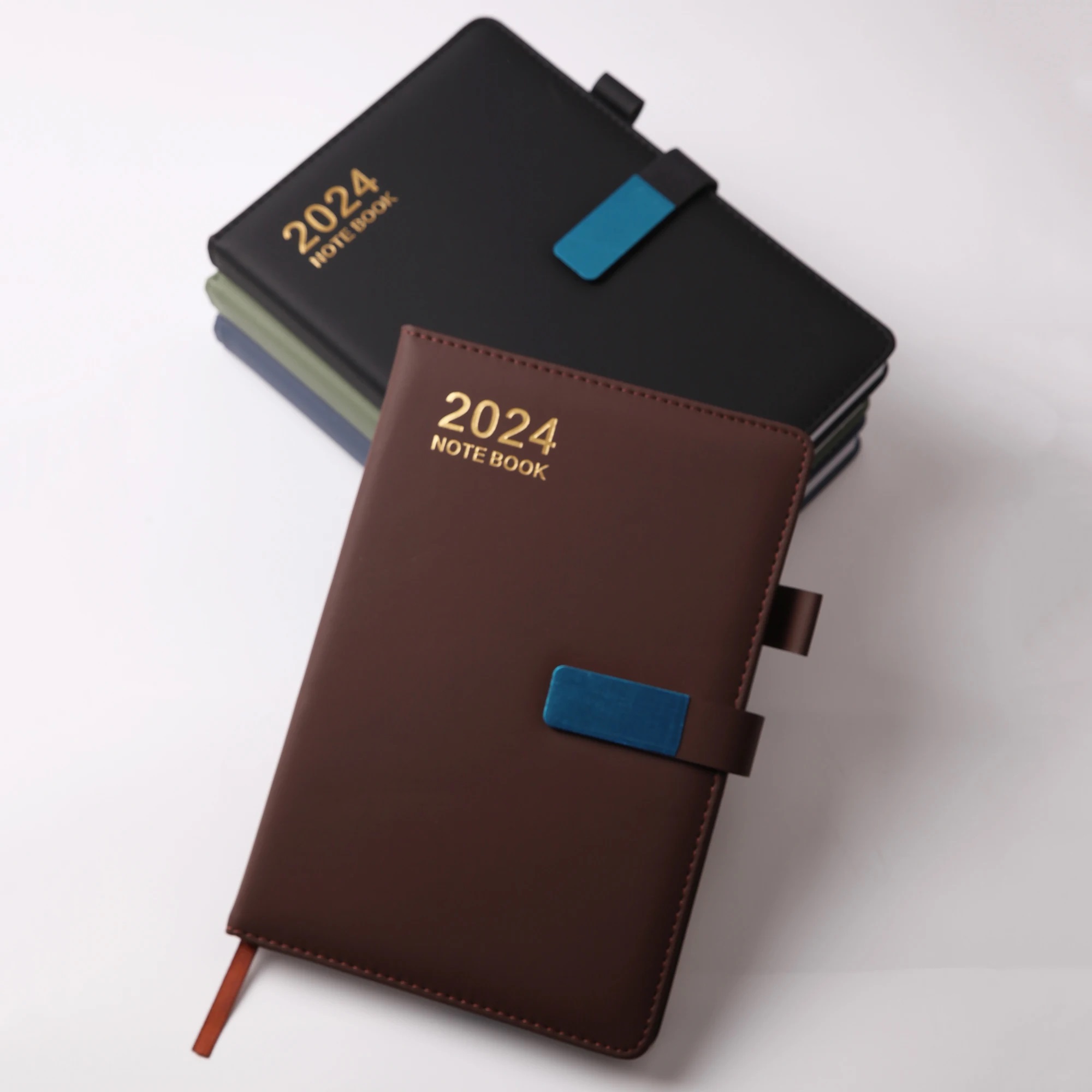 2024 Leather 24 Month Planner Notebook 9
