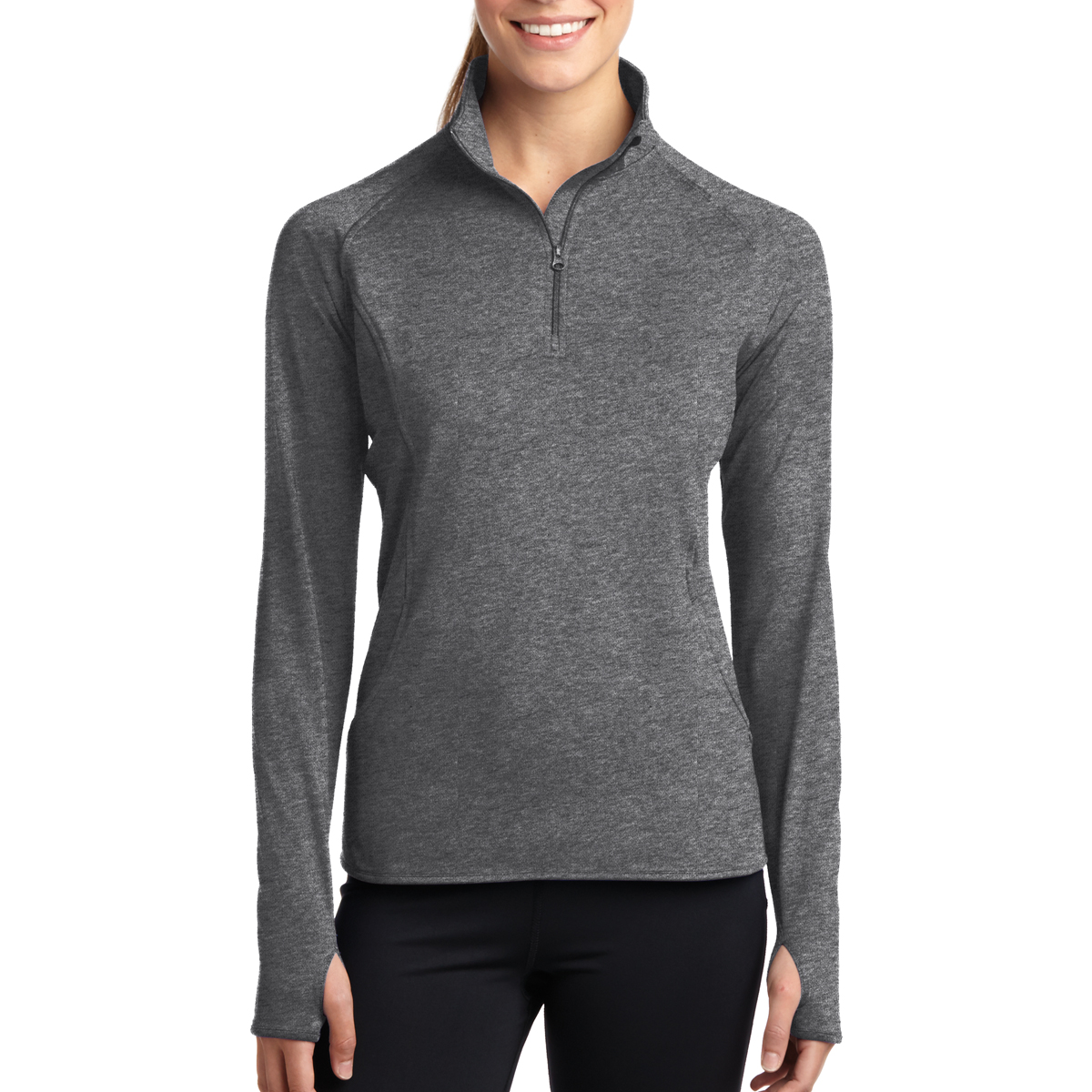 Sport-Tek® Ladies' Sport-Wick® Stretch Full-Zip Jacket 61
