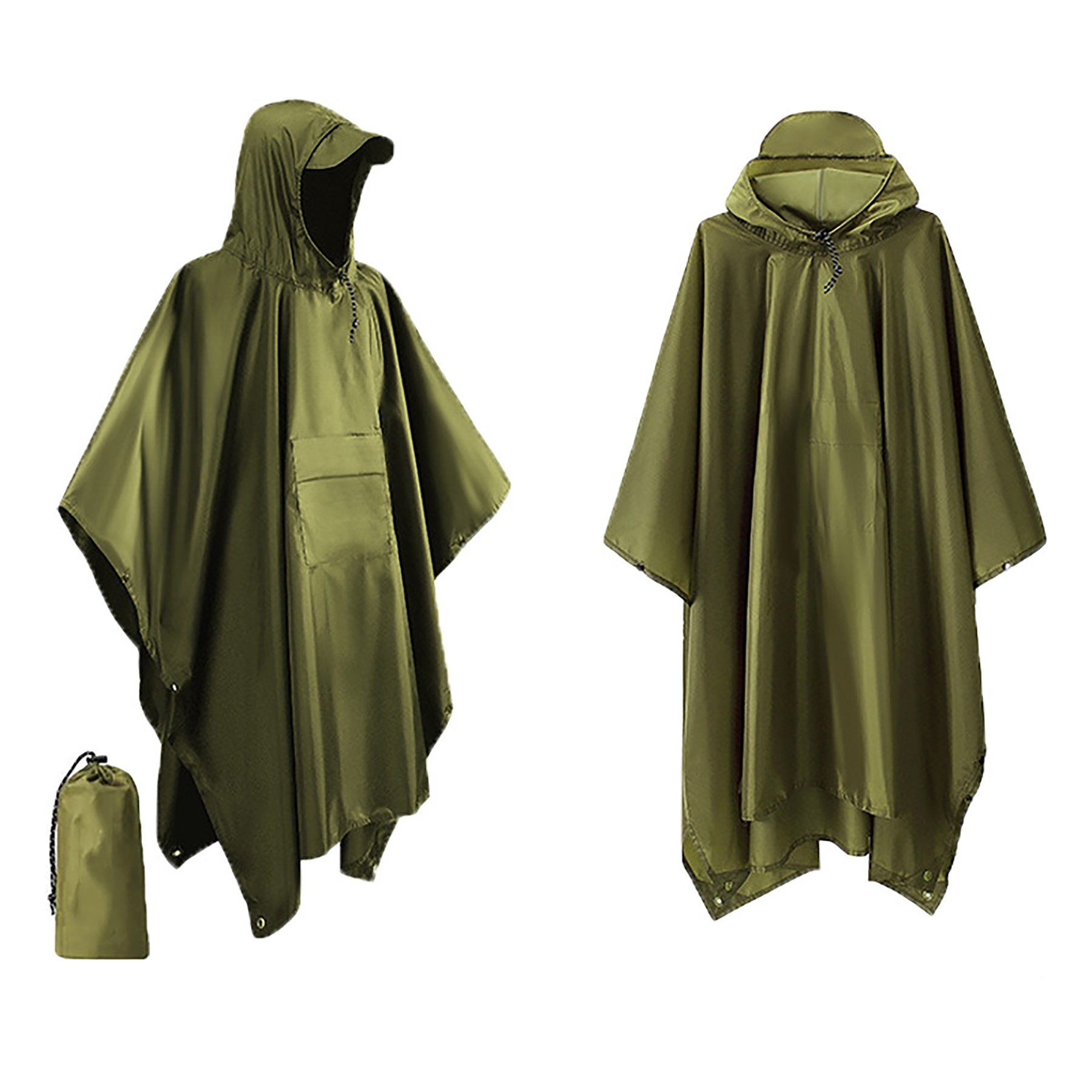 Waterproof Poncho with Pocket 2