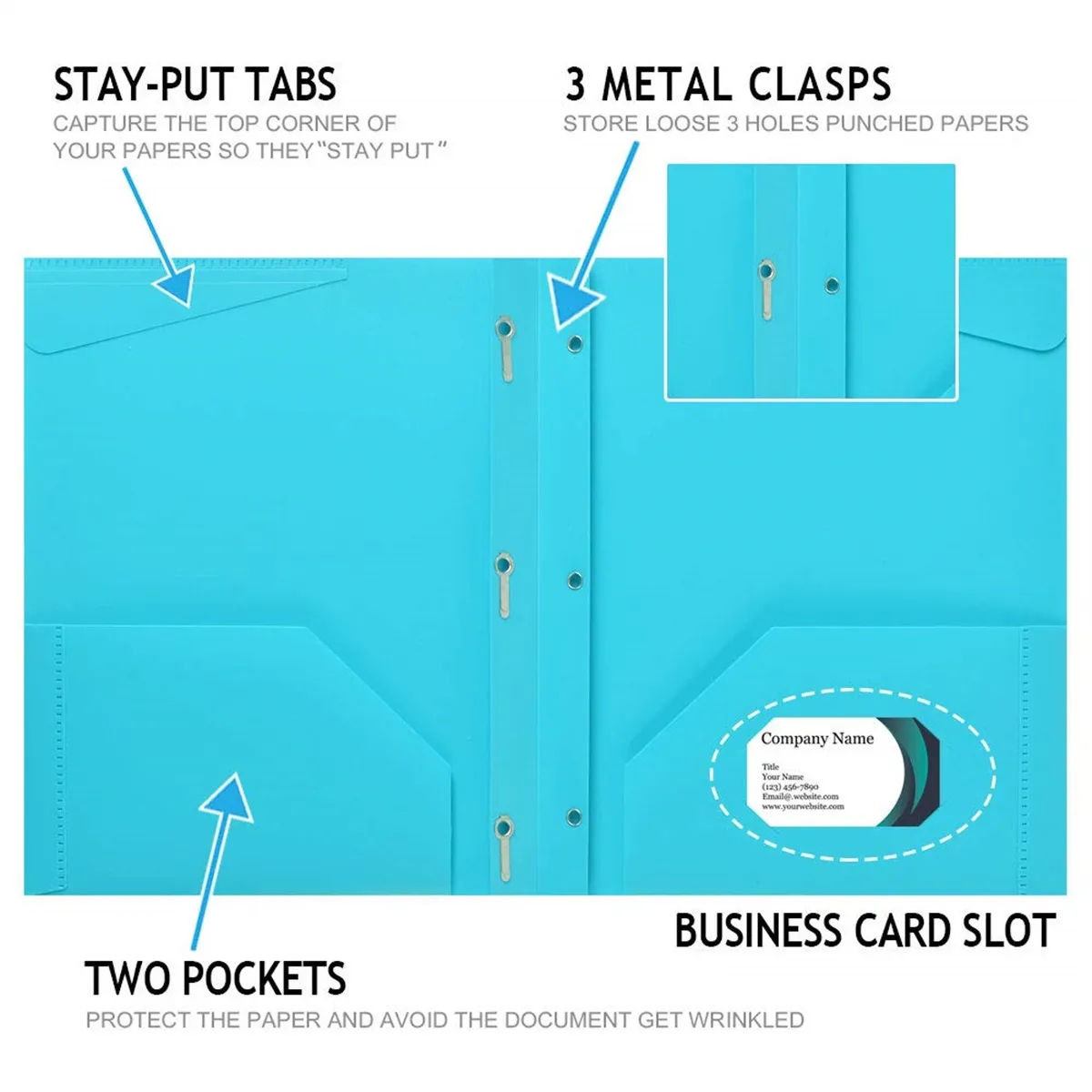 Presentation plastic Folder 5