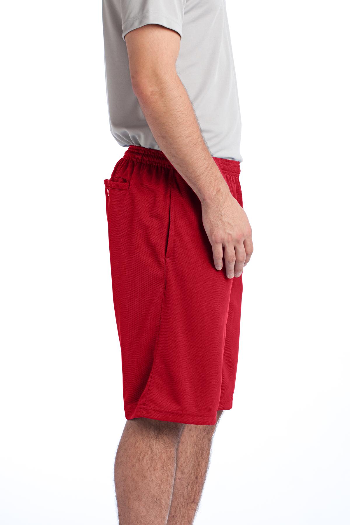 Sport-Tek PosiCharge Tough Mesh Pocket Short. ST312 12