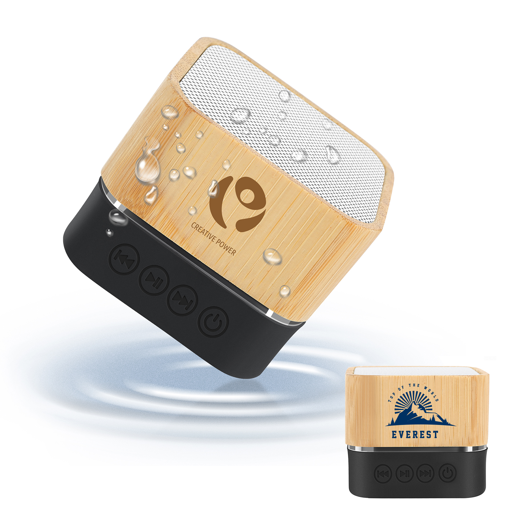 Bamboo Wireless Speaker with Standard Packaging 3