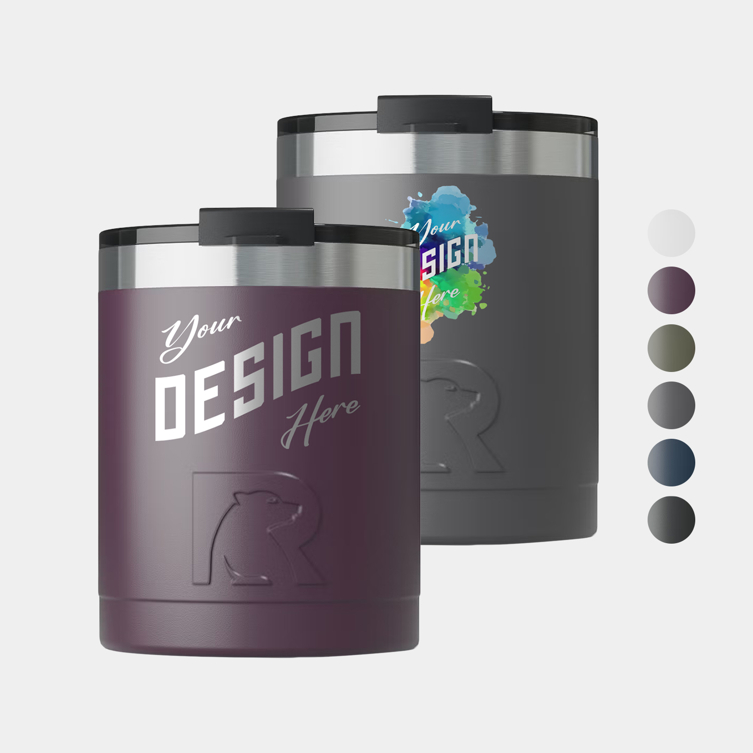 12 Oz RTIC® Stainless Steel Ceramic Lined Essential Lowball Tumbler 5