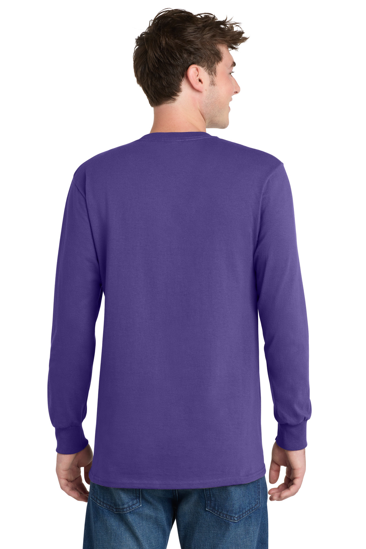 Port & Co Tall Long Sleeve Essential Tee. PC61LST 81