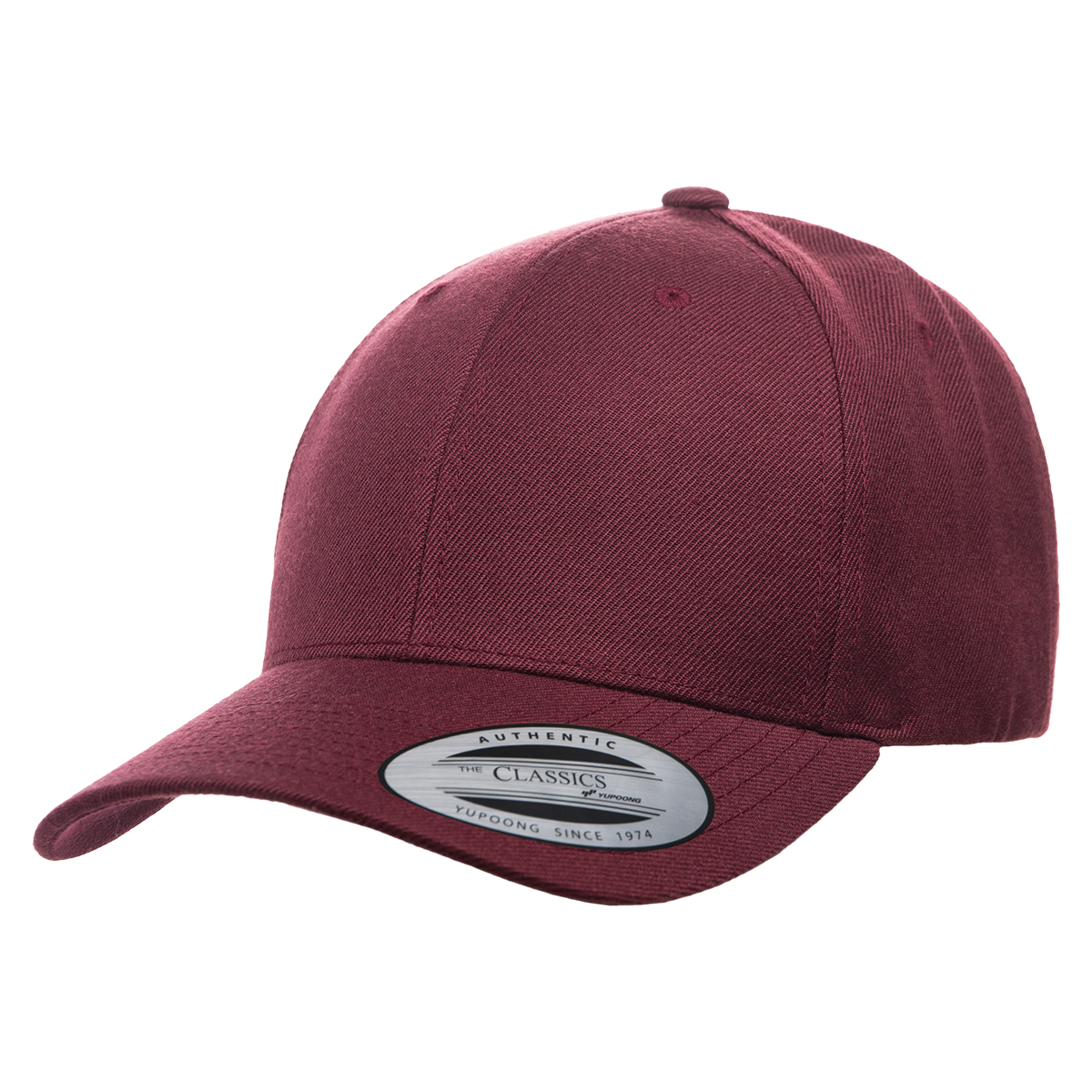 Yupoong 6789M YP Classics Premium Curved Visor Snapback Hat with Embroidery 9